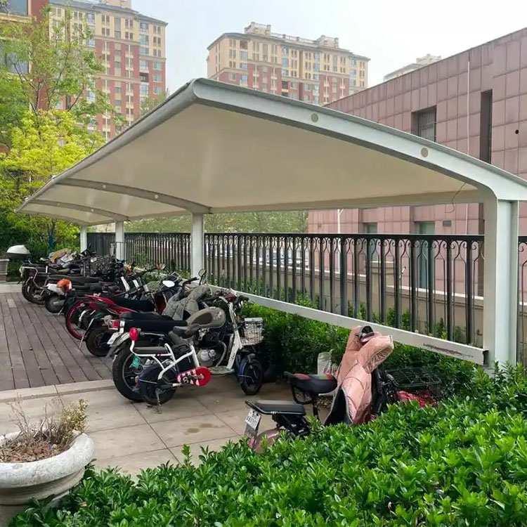 怀来县膜结构电动车棚